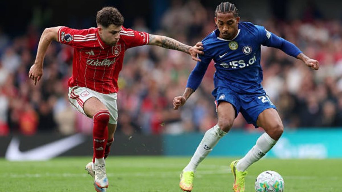 Joao Pedro durante un Chelsea - Nottingham Forest