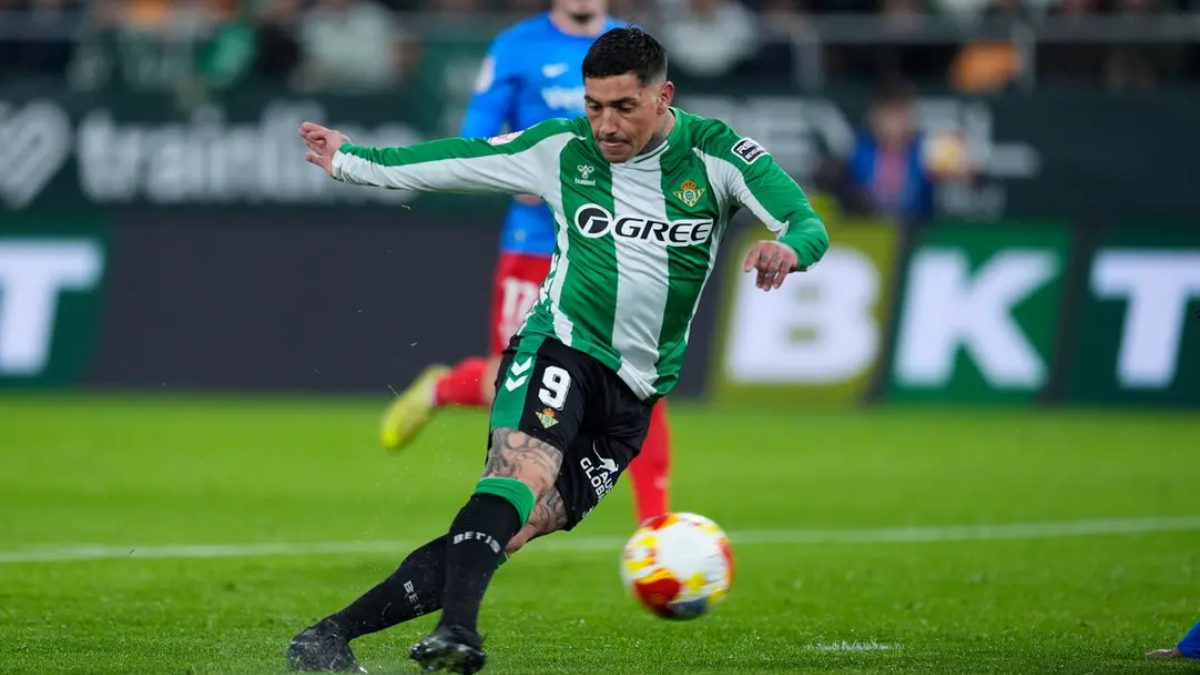 Chimy Ávila during Real Betis - Elche in Copa del Rey