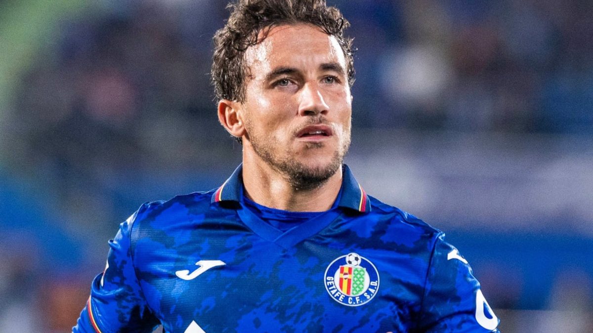 Luis Milla durante un partido del Getafe