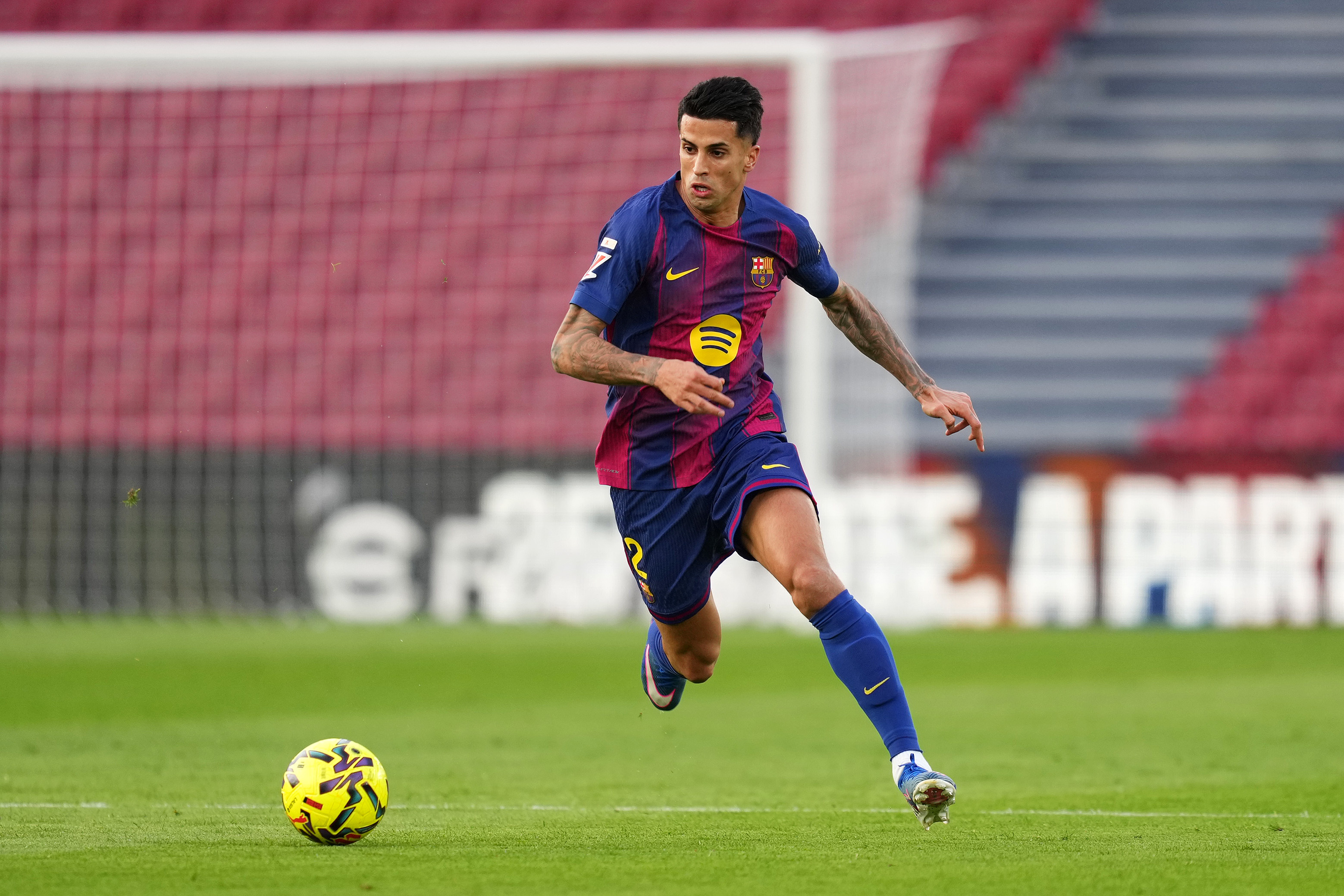 Joao Cancelo has options to sign for Barcelona