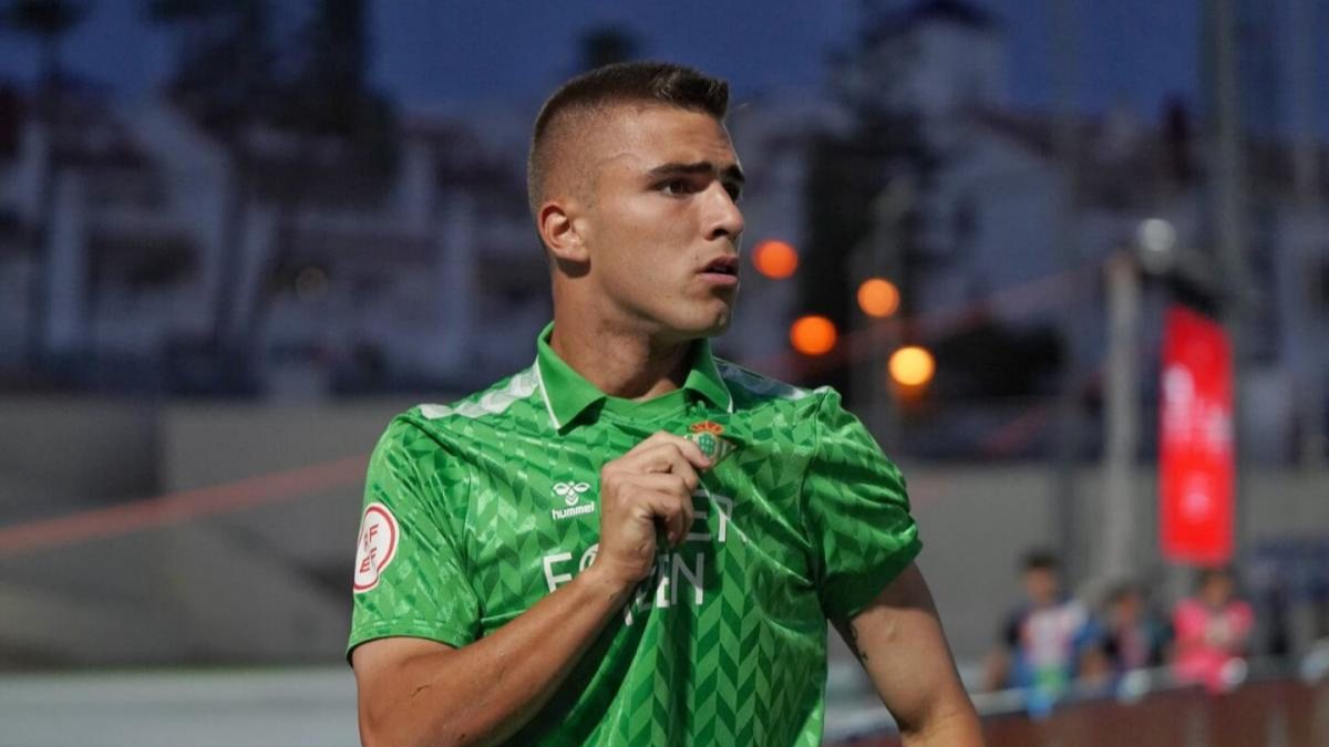 Pablo García, jugador del Real Betis