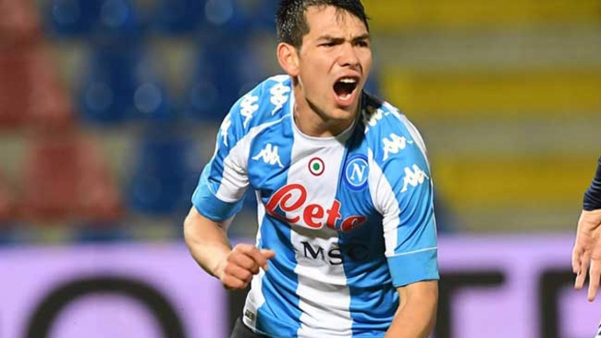 La millonada que pide el Napoli por Hirving Lozano. Foto: areanapoli.it