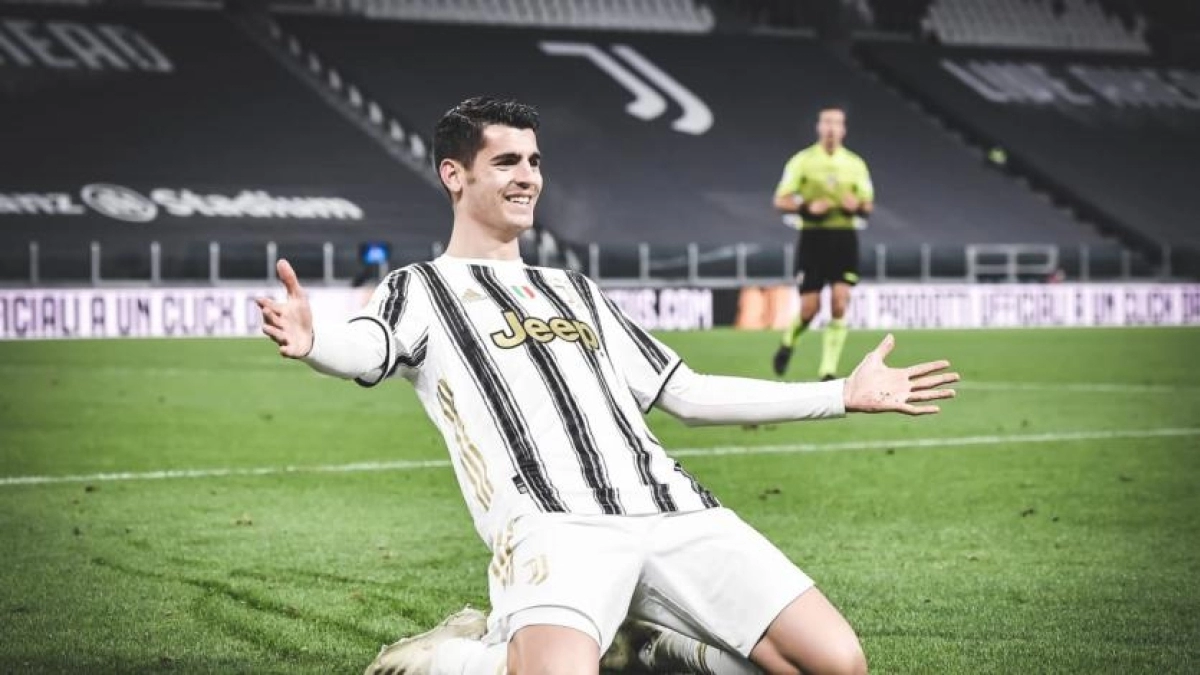 Álvaro Morata, jugador de la Juventus de Turín: Juventus.