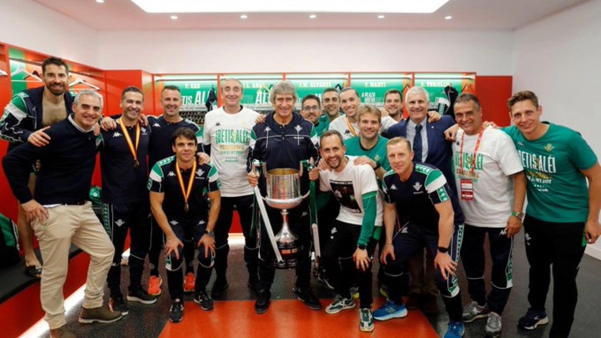 El Real Betis sigue con 'El Plan' de Manuel Pellegrini. Foto: @RealBetis