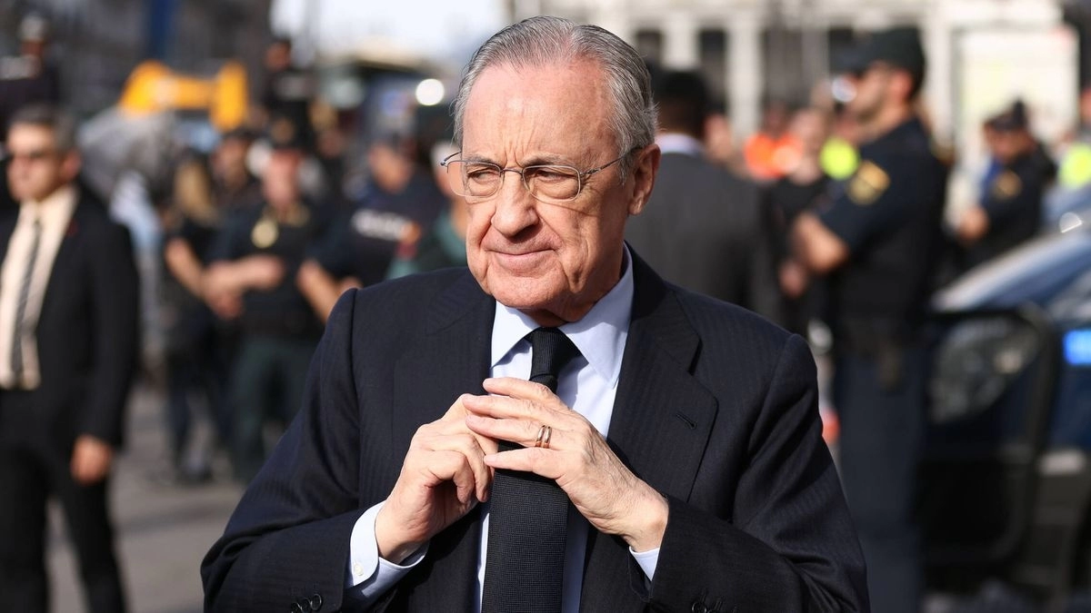 Florentino Pérez, presidente del Real Madrid