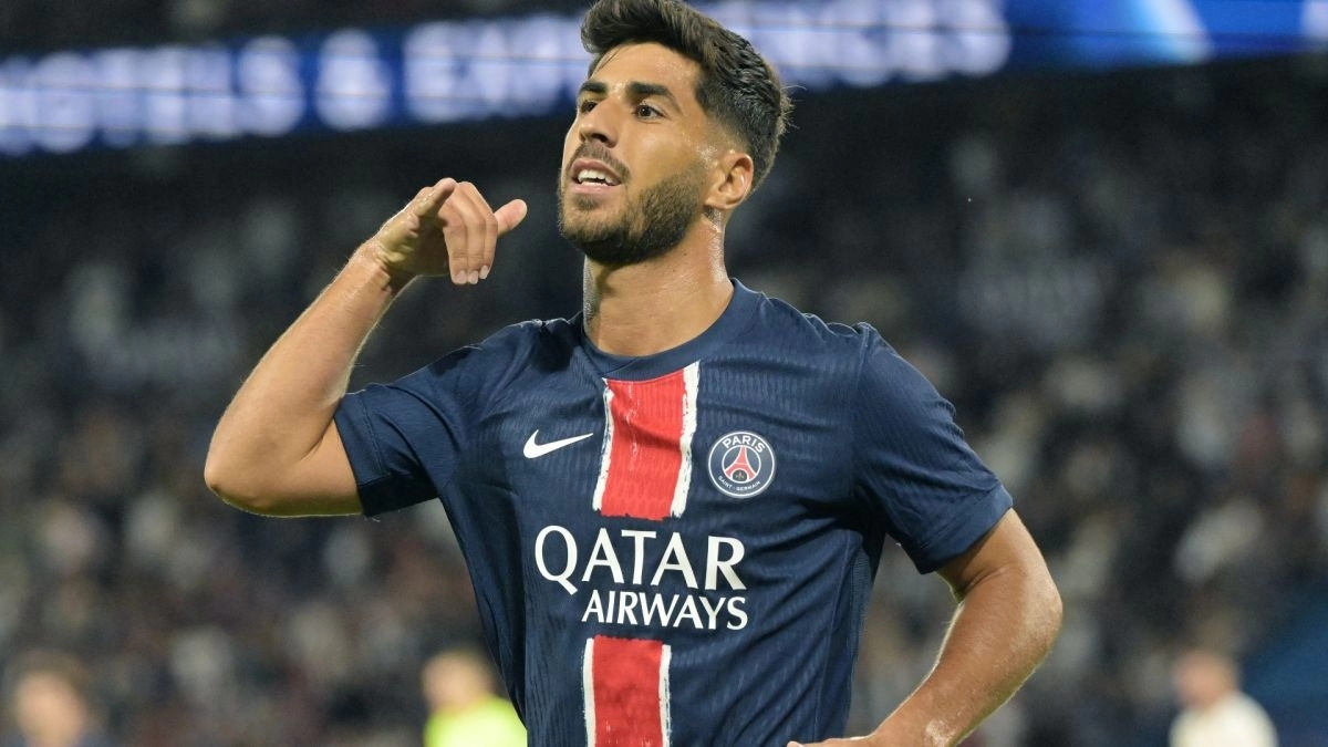 Marco Asensio, exjugador del Real Madrid y jugador del PSG