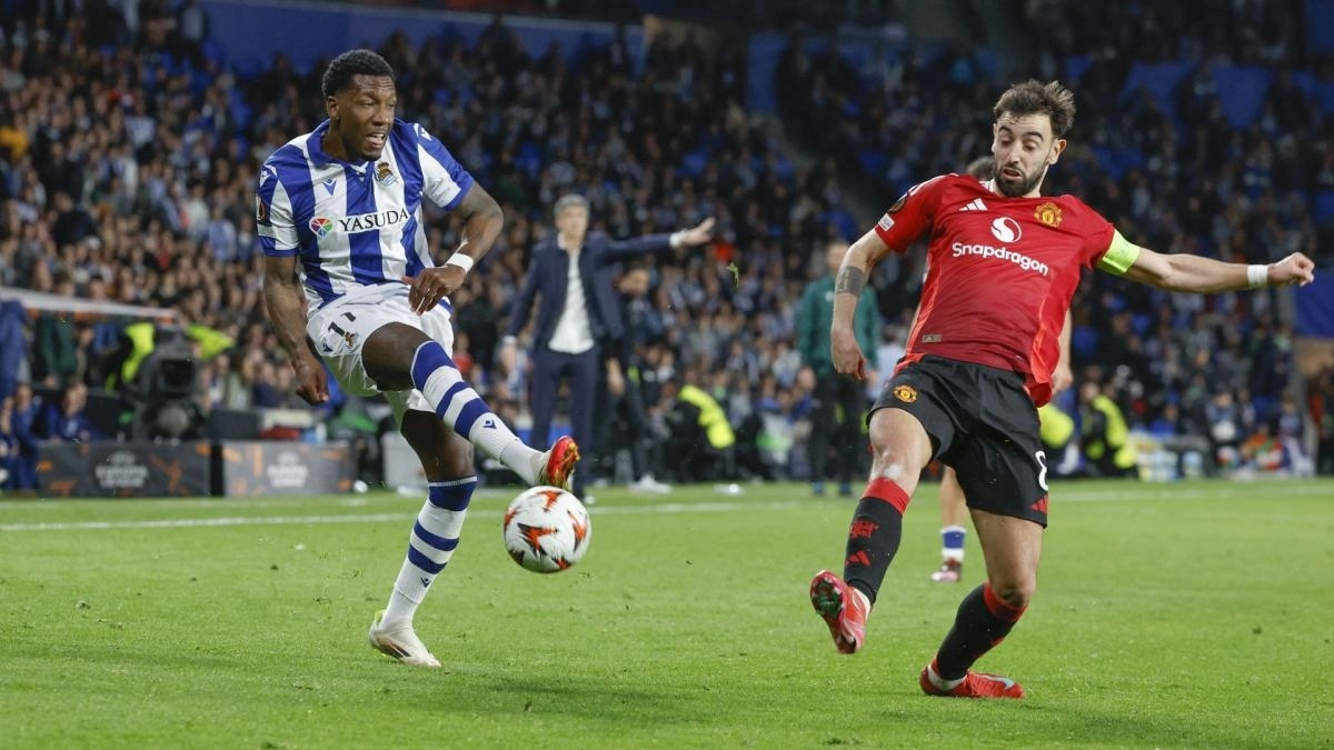 Sheraldo Becker, jugador de la Real Sociedad