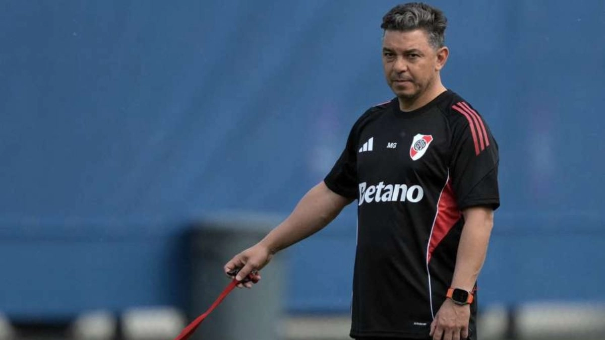 Marcelo Gallardo, entrenador de River Plate