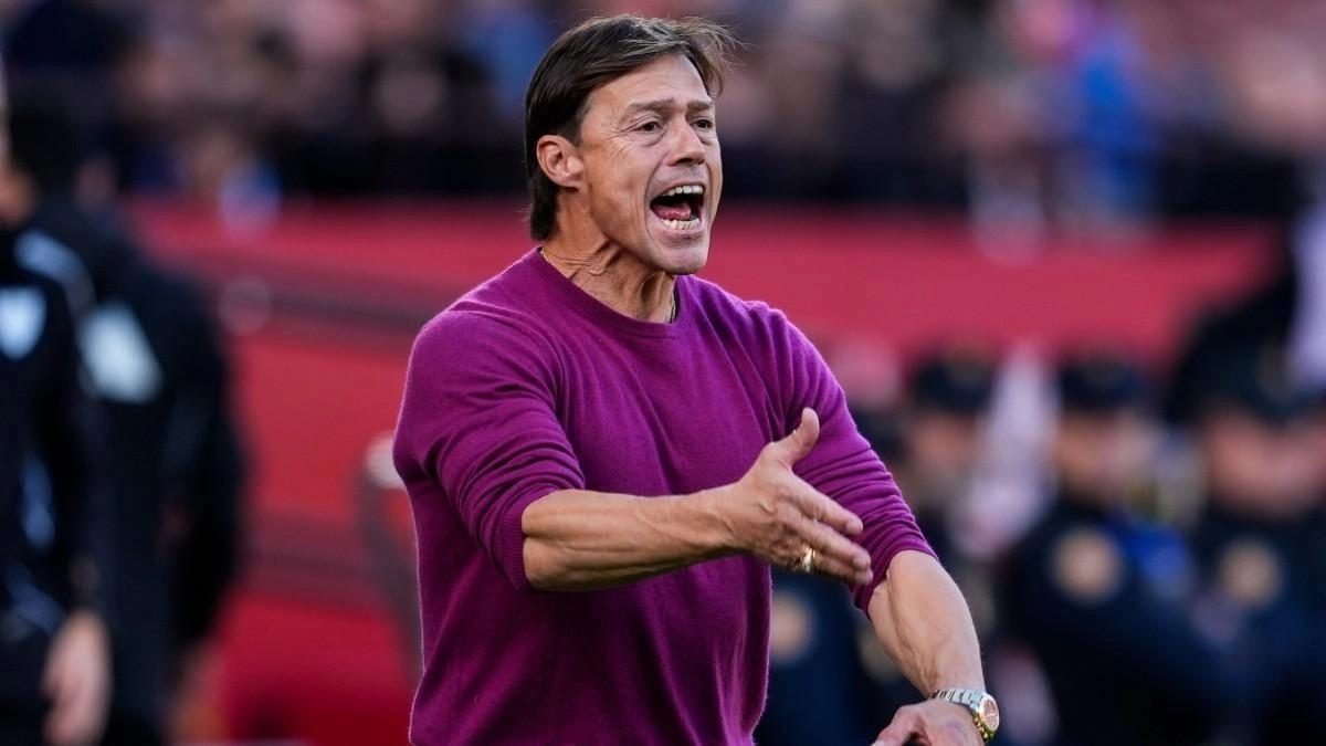 Matías Almeyda, current coach of Sevilla.