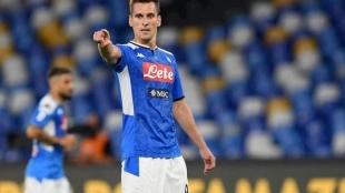 El Atlético estrecha el cerco por Milik. Foto:Soy Calcio