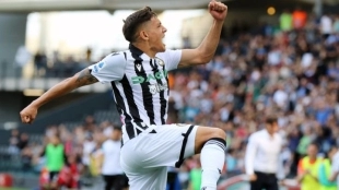 Nahuel Molina, jugador de Udinese: As.