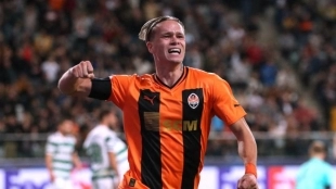 Mykhaylo Mudryk, objetivo de Arsenal y Real Madrid. Foto: Diario AS