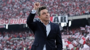 Marcelo Gallardo, entrenador de Al-Ittihad. Conmebol