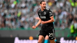 Adrien Rabiot, exjugador francés de la Juventus, actualmente sin equipo.