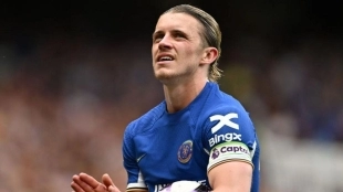 Connor Gallagher, objetivo del Atlético de Madrid y jugador del Chelsea.