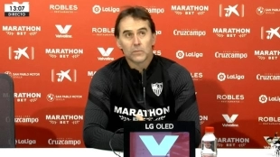 Julen Lopetegui, West Ham's coach, during his time at Sevilla.