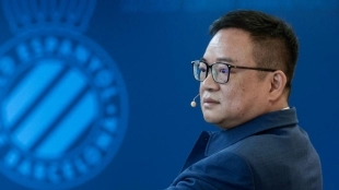 <p>Chen Yansheng, President of Espanyol</p>