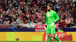 Alisson, goalkeeper of Liverpool since the summer of 2018