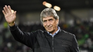 Manuel Pellegrini, entrenador del Real Betis