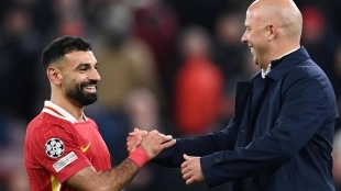 Alerta Liverpool: El elegido por Arne Slot para suplir a Salah