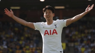 Heung Min Son, jugador del Tottenham