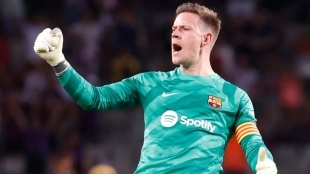 Marc-André Ter Stegen, guardameta del FC Barcelona 
