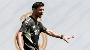 Xabi Alonso, current coach of Real Madrid.