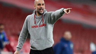 Pep Guardiola, entrenador del Manchester City desde 2016
