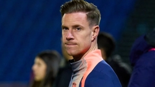 Marc-André Ter Stegen, guardameta del FC Barcelona 