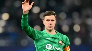 Marc-André Ter Stegen, guardameta del FC Barcelona 