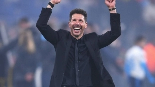 Cholo Simeone, entrenador del Atlético de Madrid 