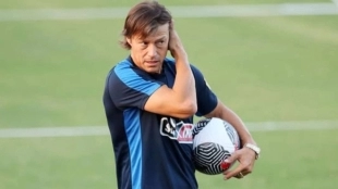 Matías Almeyda, current coach of Sevilla.