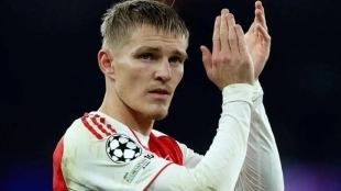 Martin Odegaard, centrocampista del Arsenal