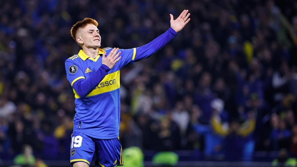 Valentín Barco, exjugador de Boca Juniors y actualmente en el Sevilla.