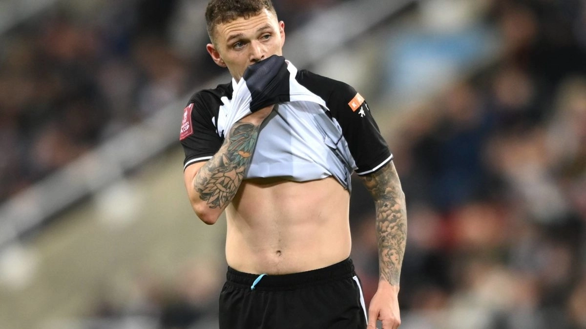 <p>Kieran Trippier, English right-back from Newcastle</p>