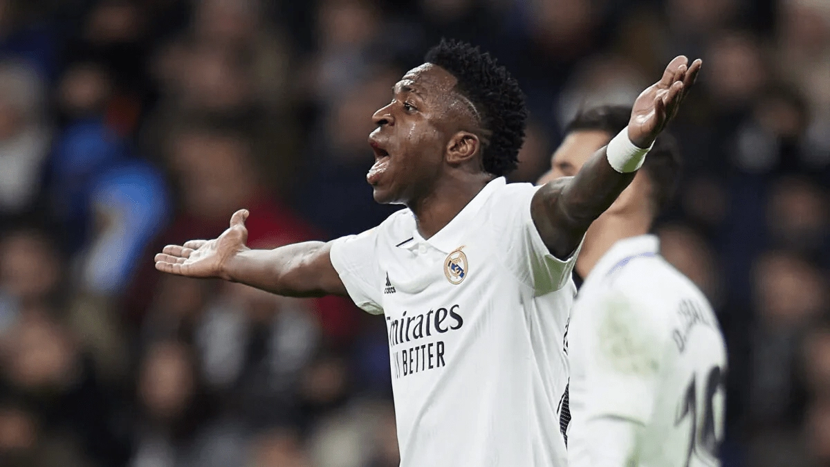 Vinicius, jugador del Real Madrid que podría acabar en Arabia Saudí