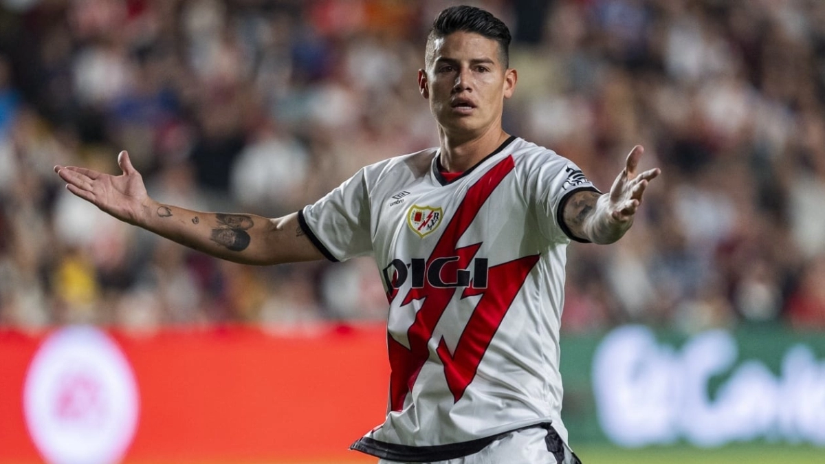 James Rodríguez piensa en irse del Rayo Vallecano / Semana.com