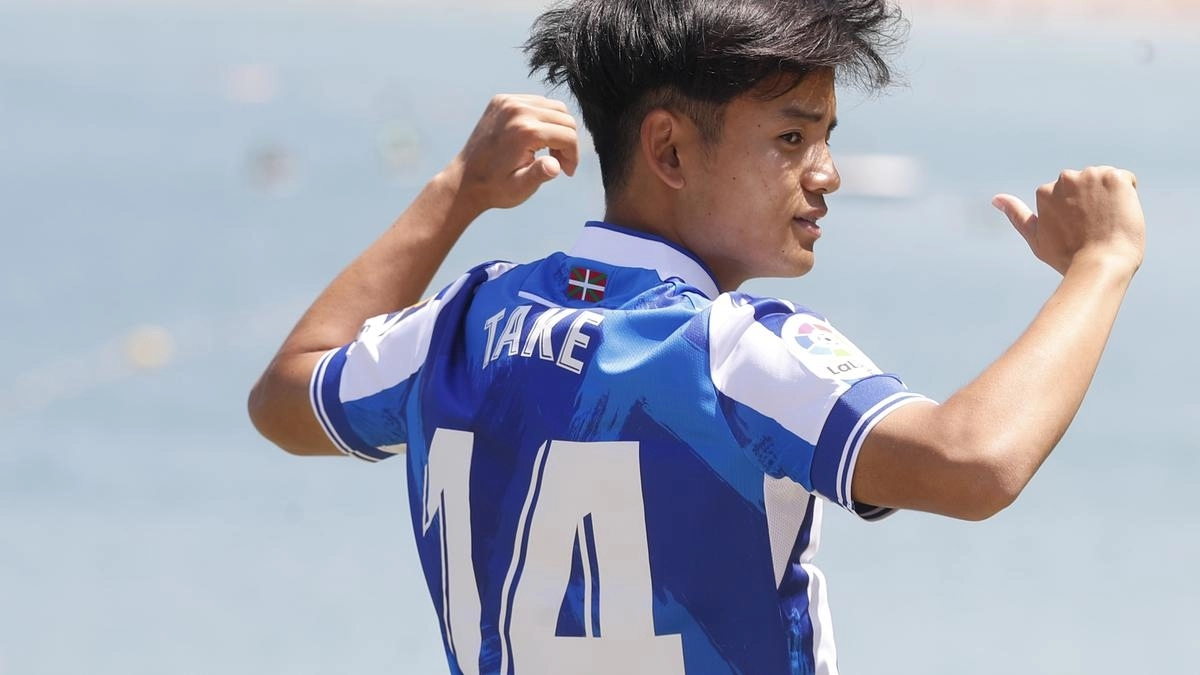 Takefusa Kubo, jugador de la Real Sociedad 