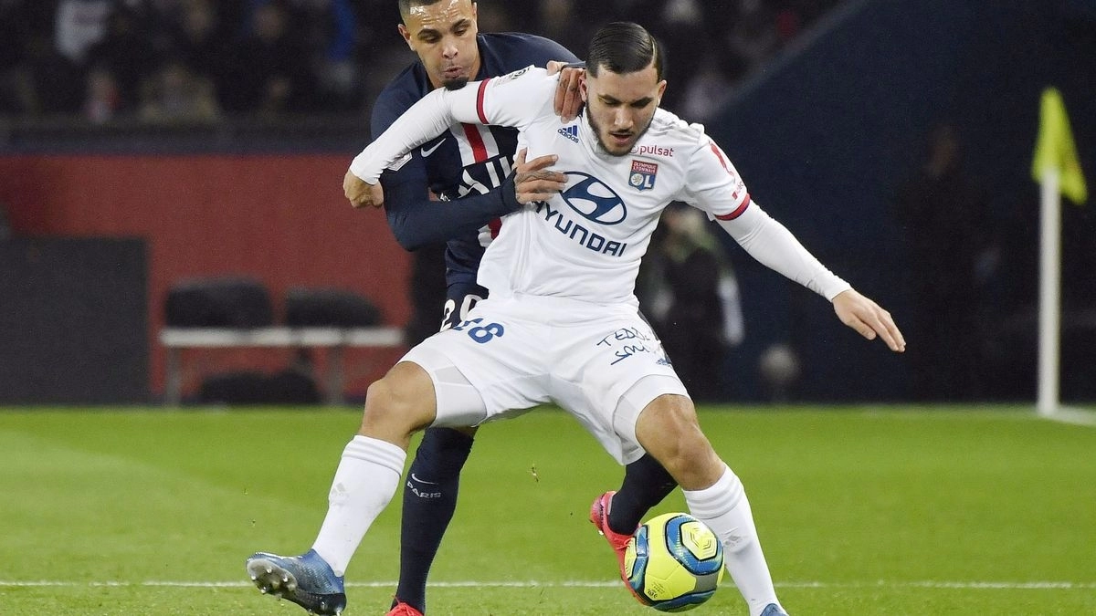 Rayan Cherki, talented player of Olympique de Lyon