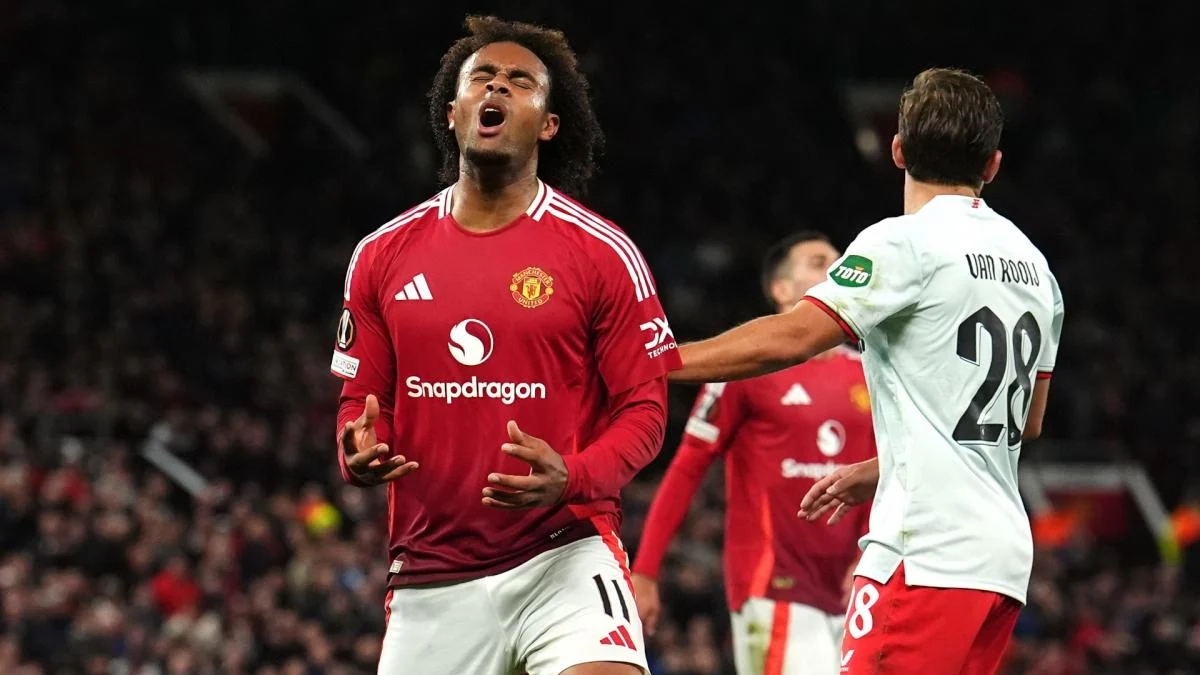 Joshua Zirkzee, jugador del Manchester United