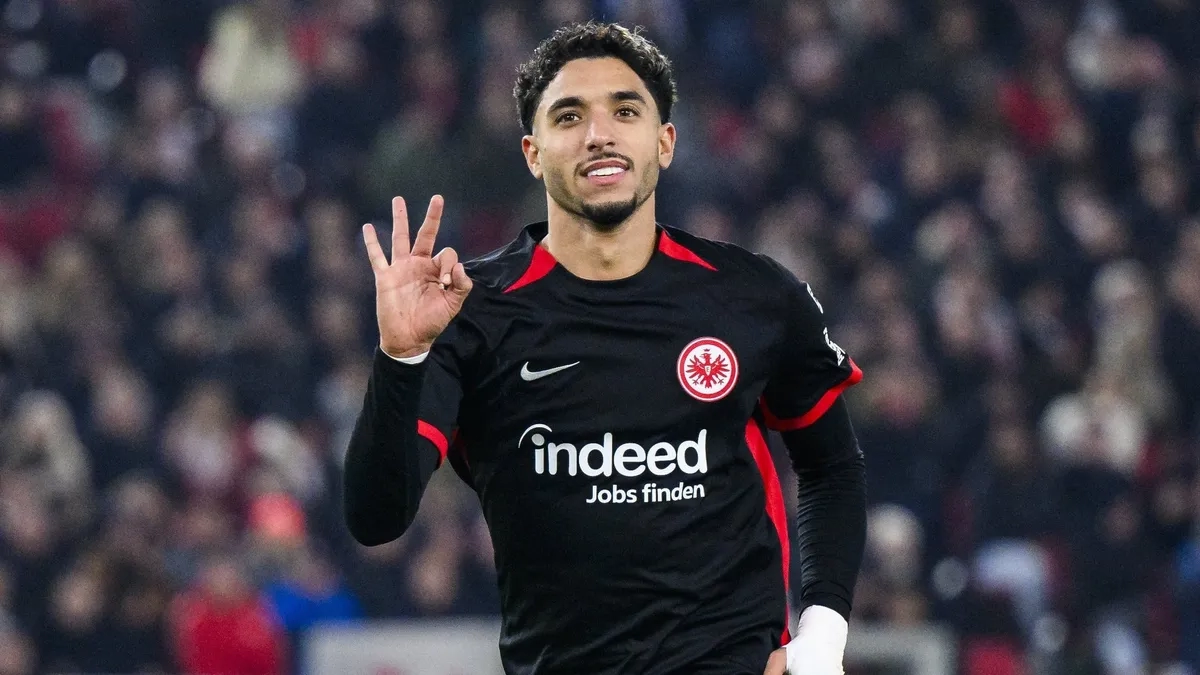 Omar Marmoush, jugador del Eintracht Frankfurt