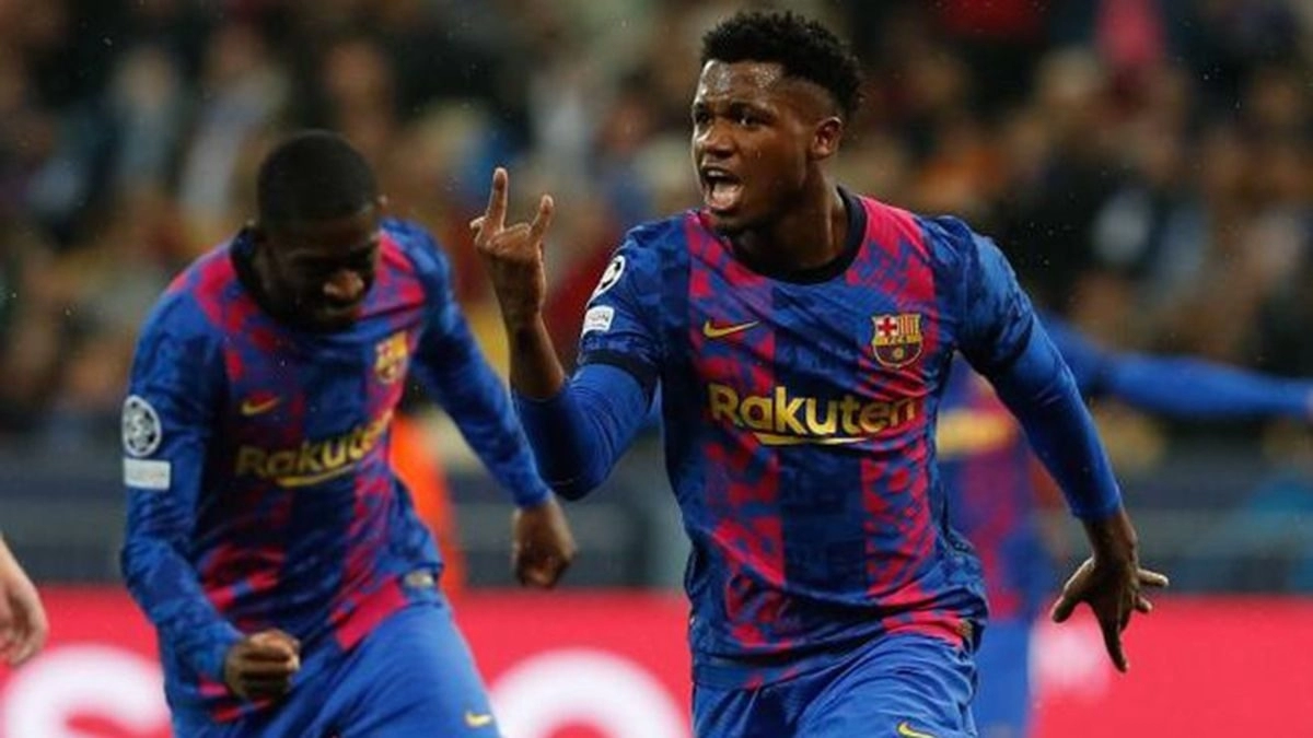 Ansu Fati, forward of Barcelona