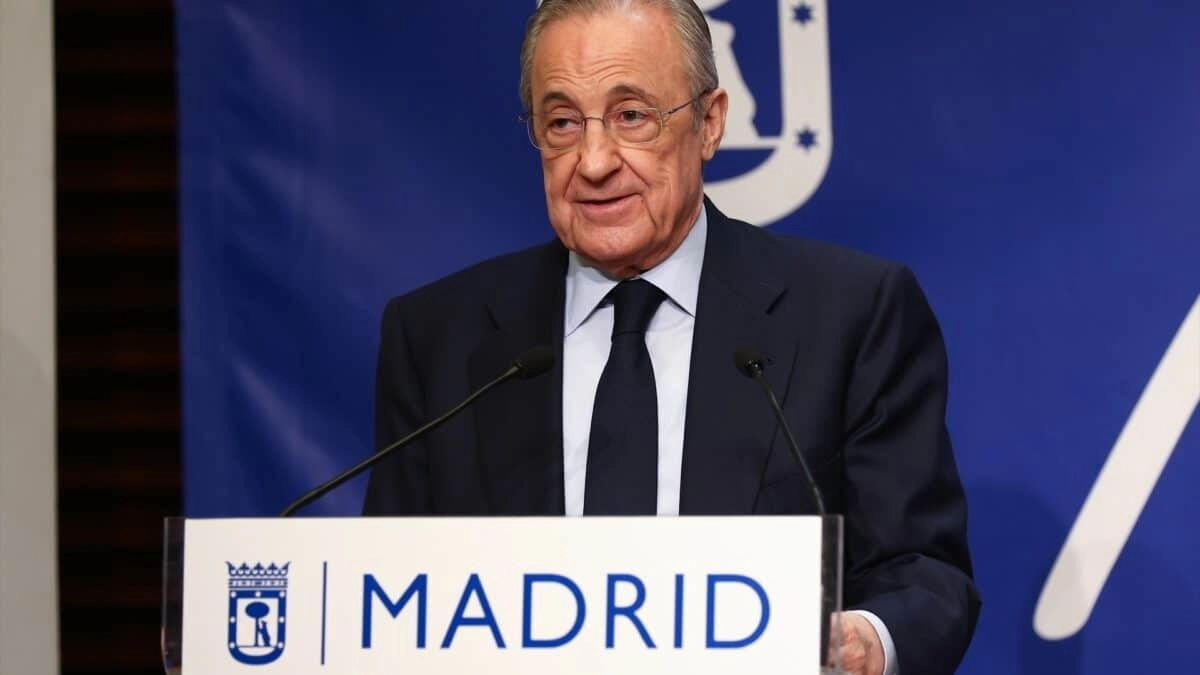 Florentino Pérez, presidente del Real Madrid