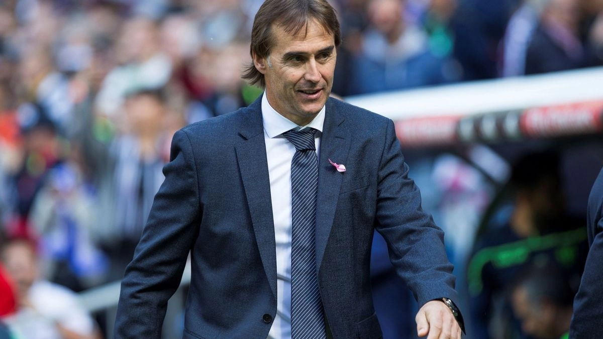 Julen Lopetegui, entrenador del West Ham