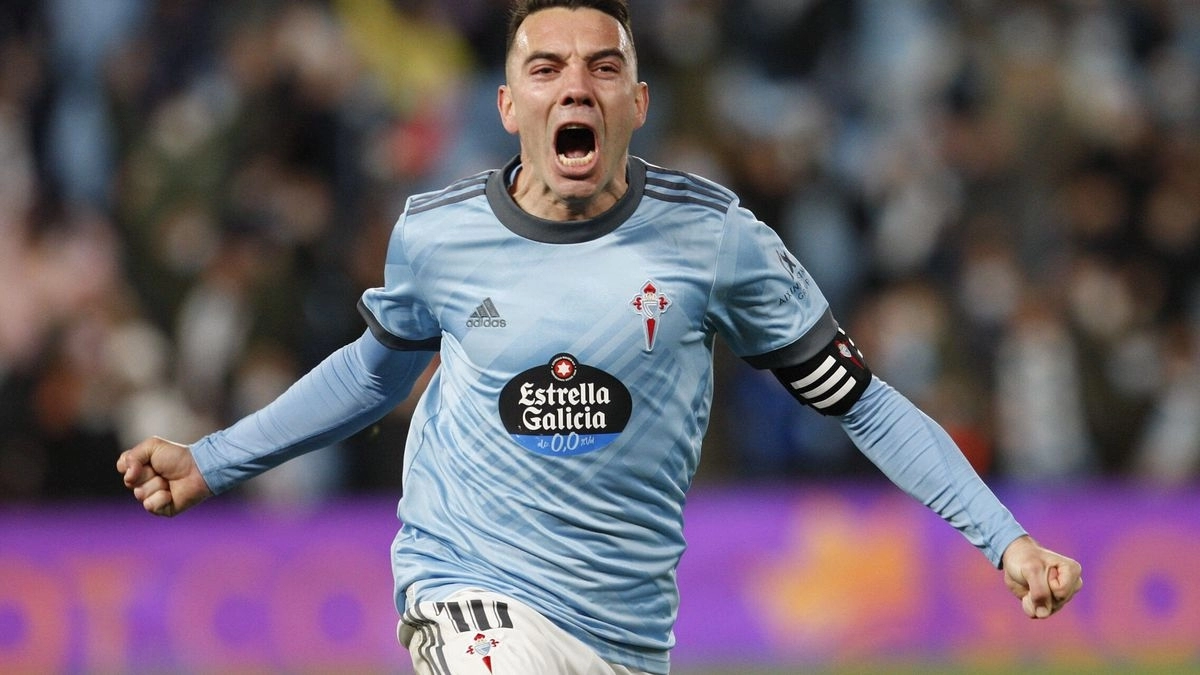 Iago Aspas, delantero del Celta de Vigo