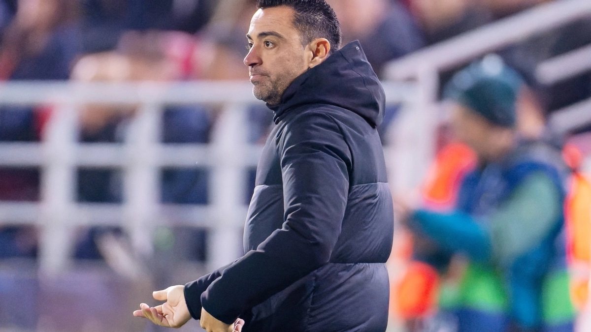 Xavi Hernández, exentrenador del Barcelona