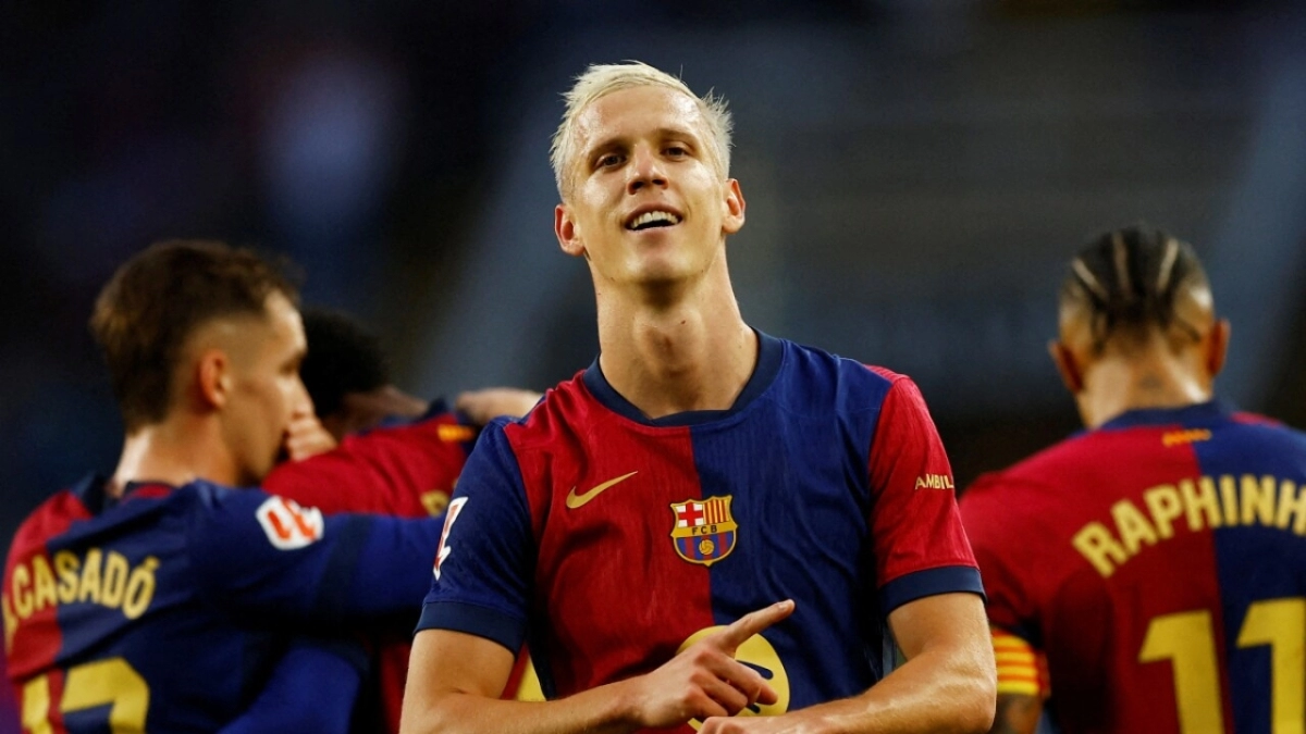 Dani Olmo, futbolista del Barcelona