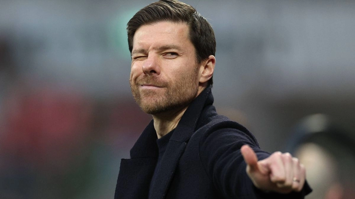 Xabi Alonso, actual entrenador del Bayer Leverkusen