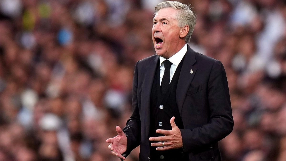 Carlo Ancelotti, entrenador del Real Madrid