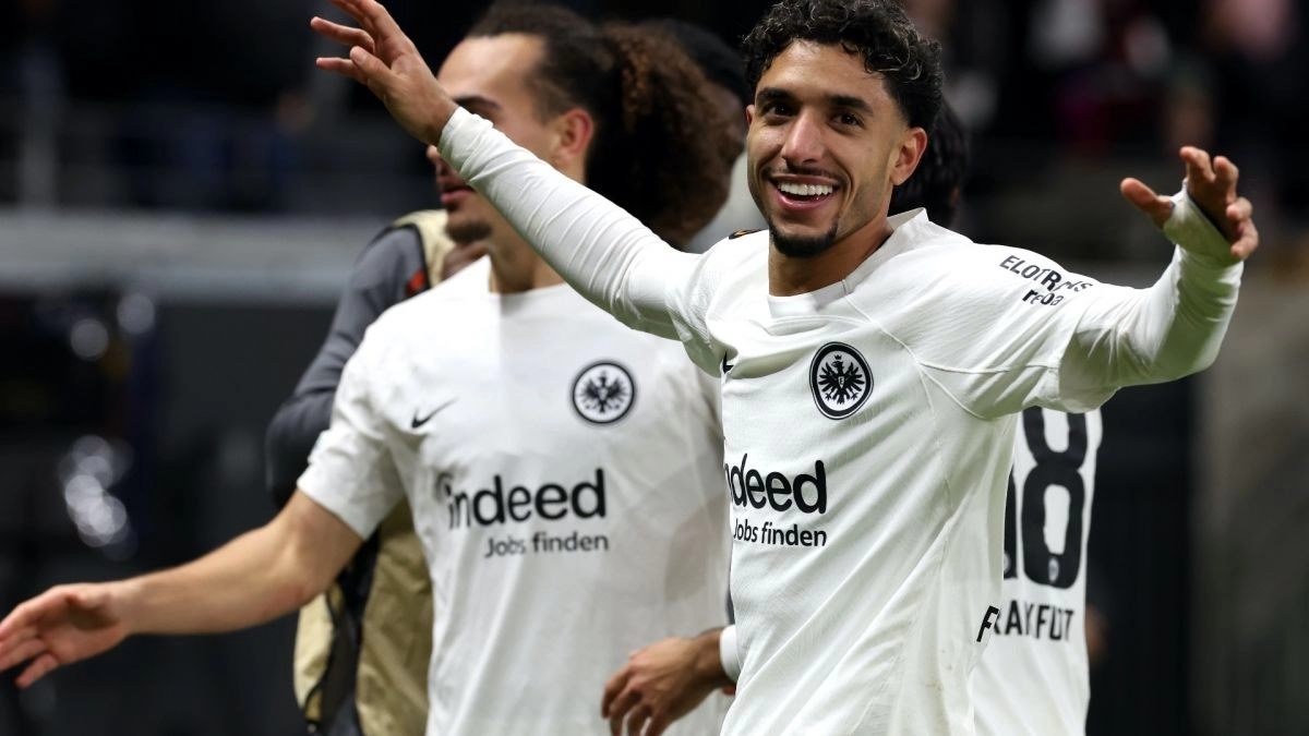 Omar Marmoush, jugador del Eintracht Frankfurt